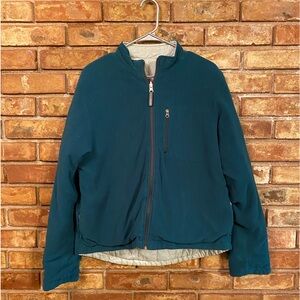 Jockey reversible fleece lined puffer jacket or vice versa coat